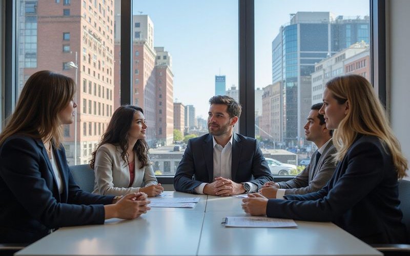 {location.name} cityscape or business district, professional urban photography, commercial buildings